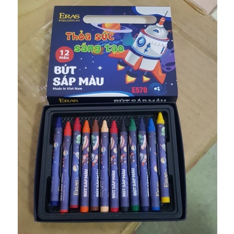Bút sáp màu Eras-E570(12 màu)