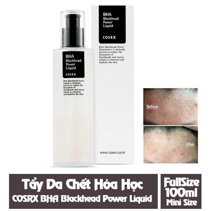 Tẩy tế bào chết hóa học cosrx bha blackhead power liquid 100ml skin hub | BigBuy360 - bigbuy360.vn