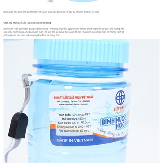 BÌNH ĐỰNG NƯỚC THỂ THAO SONG LONG 500ML