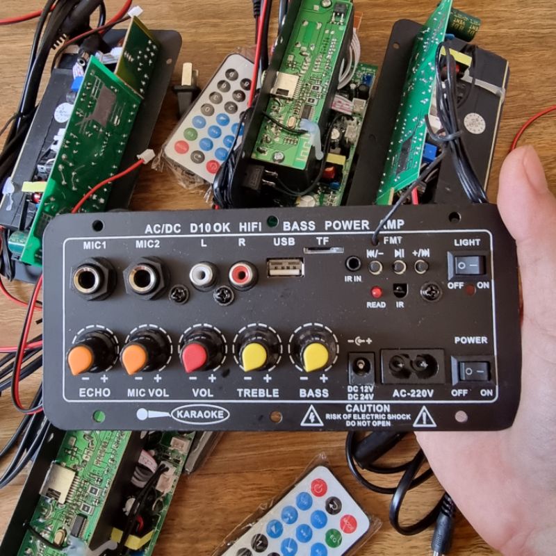 Bảng mạch loa Bluetooth 4.2 30-120w dùng hát karaoke