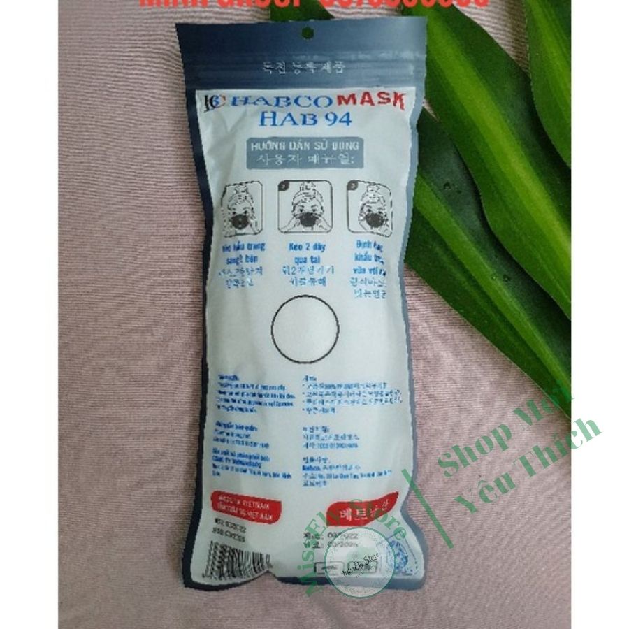 Khẩu trang kf94 4 lớp habco mask kháng khuẩn - ảnh sản phẩm 2