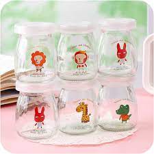 COMBO 12 HỘP HŨ ĐỰNG SỮA CHUA có nắp chụp 4.8 ( Có Hình  ạ ) | BigBuy360 - bigbuy360.vn