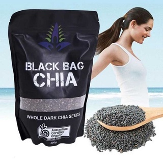 Hạt Chia Đen Hữu Cơ 500gr
