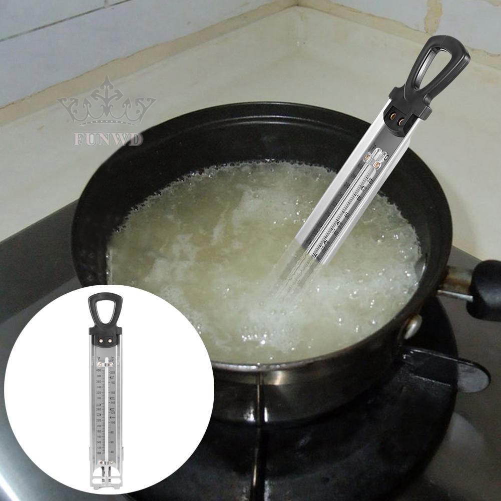 【FUNWD】Thermometer Thermometer Transparent PVC Shell Candy Home Cooking Hanging