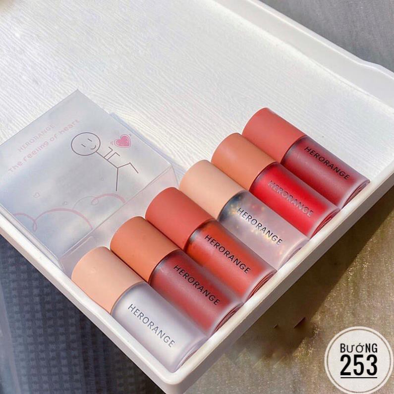 SET 3 Cây Son Kem Lì Lâu Trôi MINI Phiên Bản Lùn MỚI HERO RANGE KING DC Mỹ Phẩm Nội Địa Trung