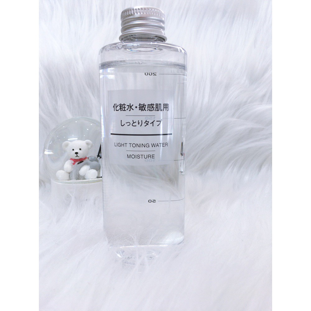 Nước Hoa Hồng Dành Cho Da Dầu Muji Light Toning Water 200ml