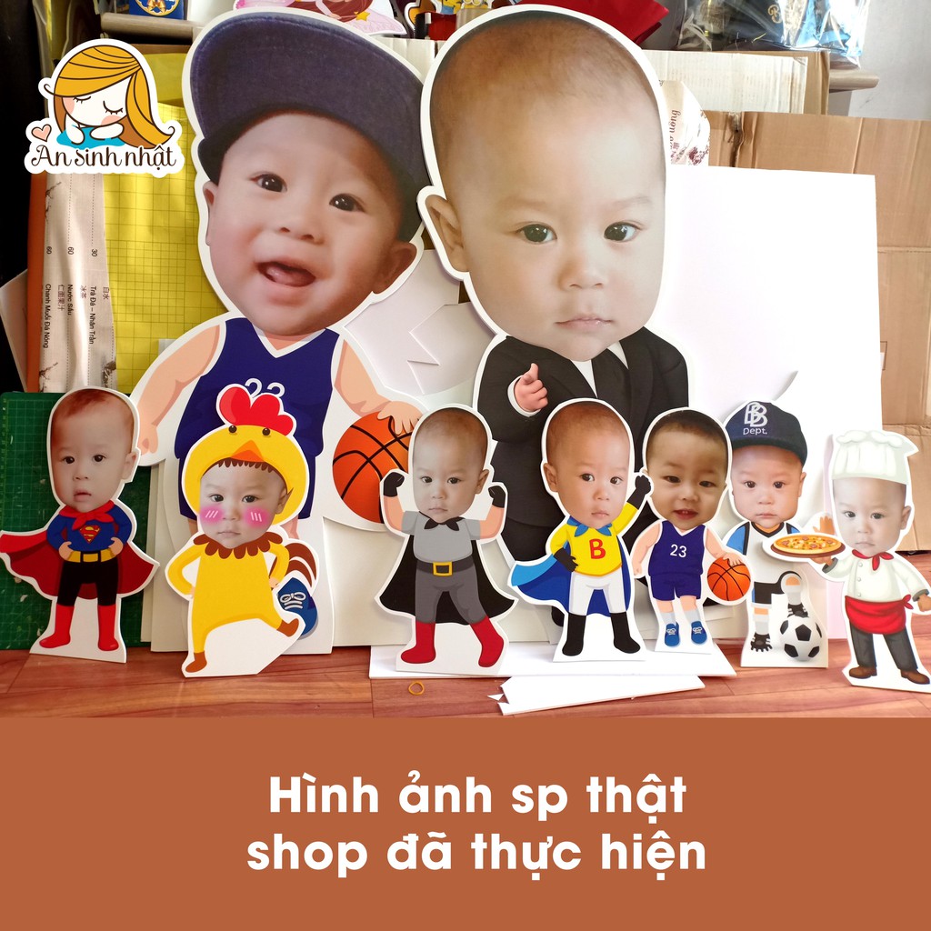 chibi cho bé, chibi sinh nhật, thôi nôi, đầy tháng