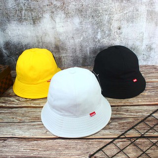Mũ Bucket Cụp Vành Đen Vàng Trắng Phong Cách Ulzzang Erik/ nón tai bèo sụp/ mu tai beo / vành / non vanh / xô