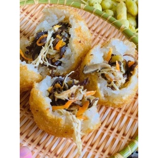 Xôi gà nấm mini khay 10 chiếc