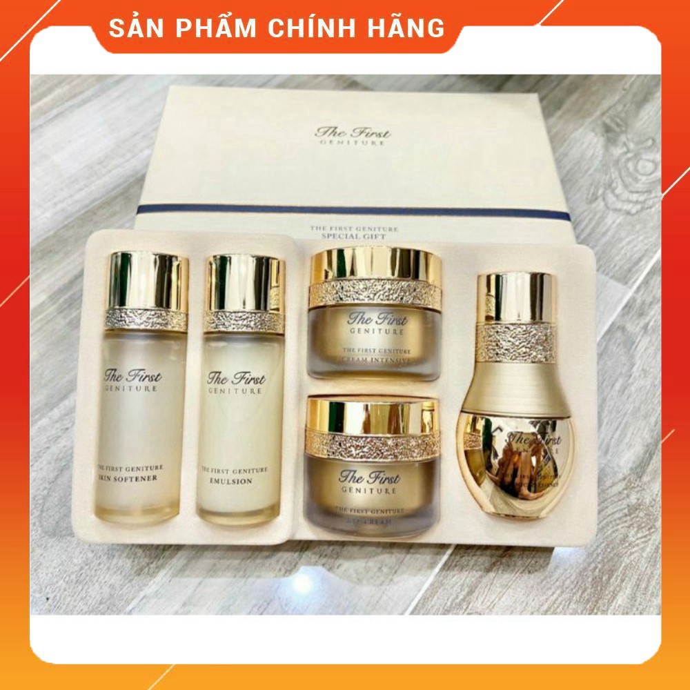 [Mới] Set tái sinh trẻ hóa da, chống lão hóa Ohui the first mini 5 sản phẩm gồm tinh chất siêu vi [salesale]