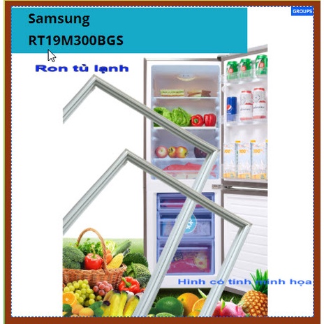 Ron tủ lạnh Samsung MODEL - RT19M300BGS500X450500X820