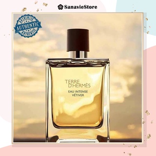 Nước hoa terre d'hermes eau intense vetiver edp, nước hoa nam terre eau intense vetiver 2ml, 5ml, 10ml chính hãng