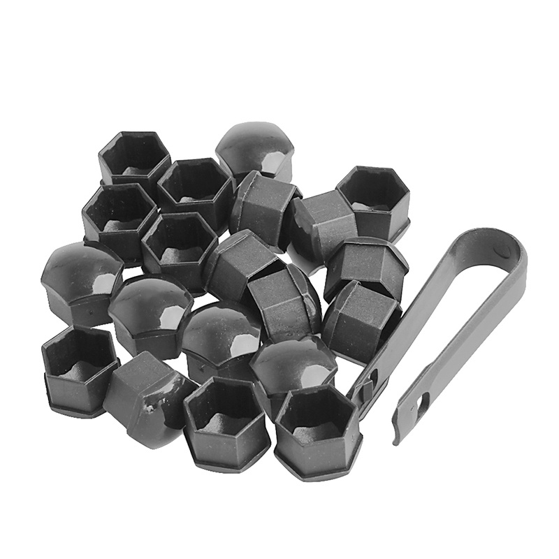 Set 20 Ốc Vít Nhựa 17mm Sửa Chữa Bánh Xe Hơi Có Nắp Vặn Tiện Dụng