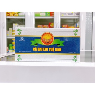 Trà Cà gai leo Tuệ Linh giúp mát gan, thanh nhiệt, giải độc gan từ thảo dược (Hộp 25 gói túi lọc)