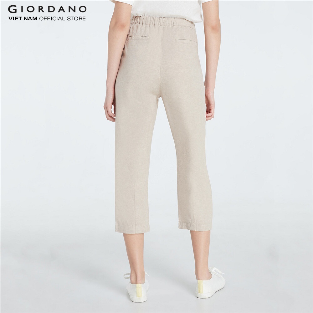 Quần Lửng Ống Rộng Nữ Giordano 05421298