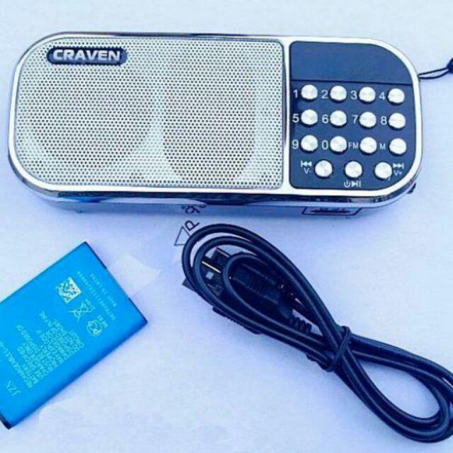 LOA THẺ NHỚ, USB CARAVEN CR-39 LOA NGHE PHÁP