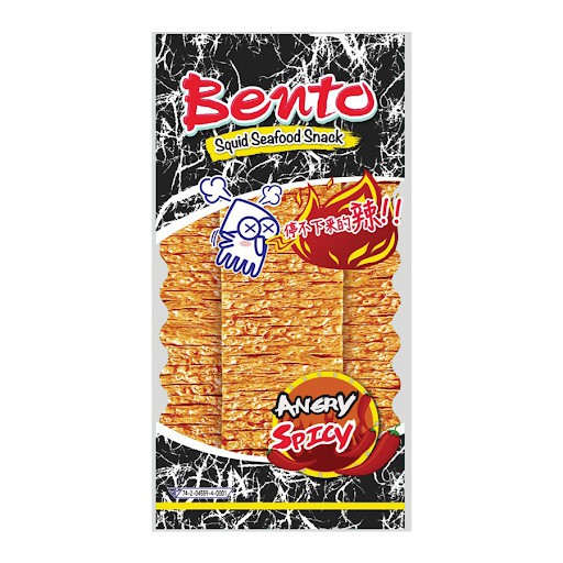 Snack Mực Bento Hải Sản Tẩm Gia Vị Ớt Cực Cay - Gói 20gr | BigBuy360 - bigbuy360.vn