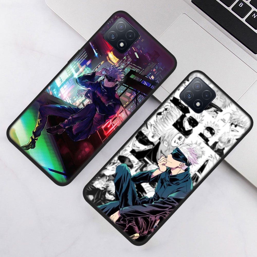 Ốp điện thoại silicon mềm hình Gojo Satoru Jujutsu Kaisen WZI58 cho Samsung Galaxy A52 M51 M31 M30S M30 M21 M20 M11 M10
