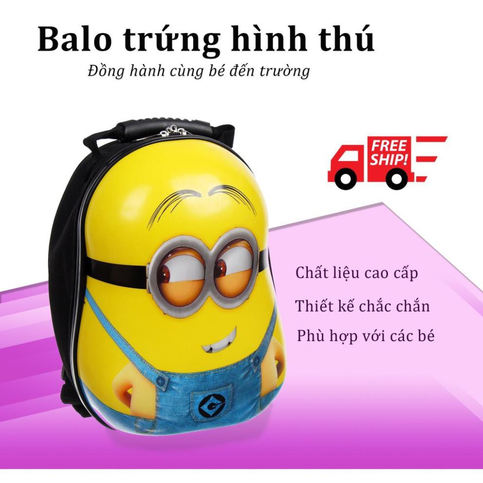 ✔️ Xả kho giá sốc -  Balo đi chọc cho bé,Balo trứng hình thú () - uy tin 1 đổi 1