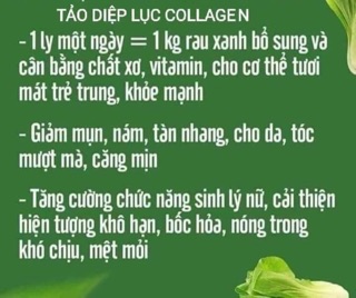 [ CẬN DATE ] Tảo Diệp Lục collagen - ( 6/2025)