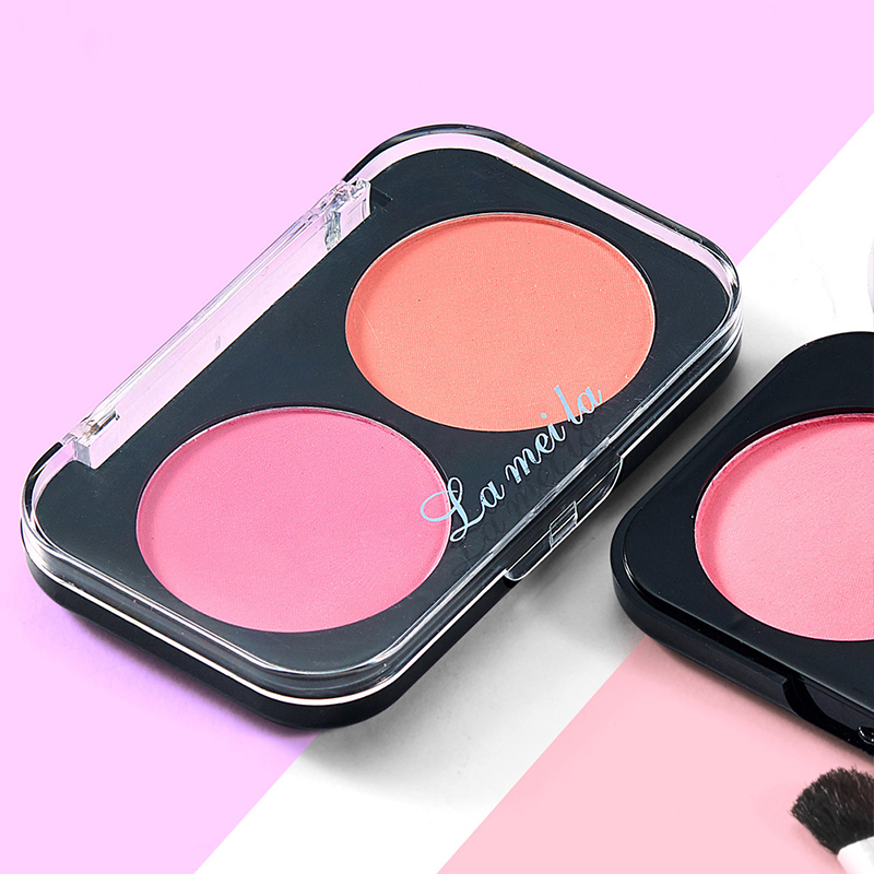 Phấn má hồng siêu mịn Lameila hộp 2 ô màu hot trend phấn má-URBLMLSH | BigBuy360 - bigbuy360.vn