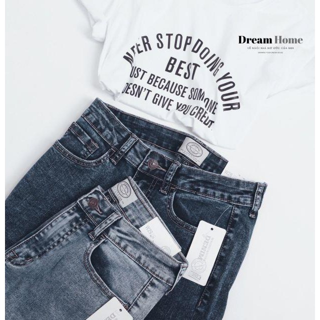 Quần jean ống suông culottes lỡ BSK hàng xuất dư xịn | BigBuy360 - bigbuy360.vn