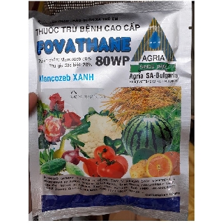 Thuốc trừ bệnh cao cấp Fovanthane 80wp, Mancozeb xanh gói 100g