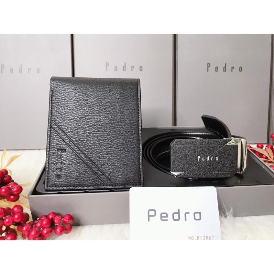 Set ví  dây nịt Pedro 💖 FREE SHIP 💖 Set thắt lưng ví nam  Hàng full hộp, túi giấy nên làm quà tặng đẹp lắm