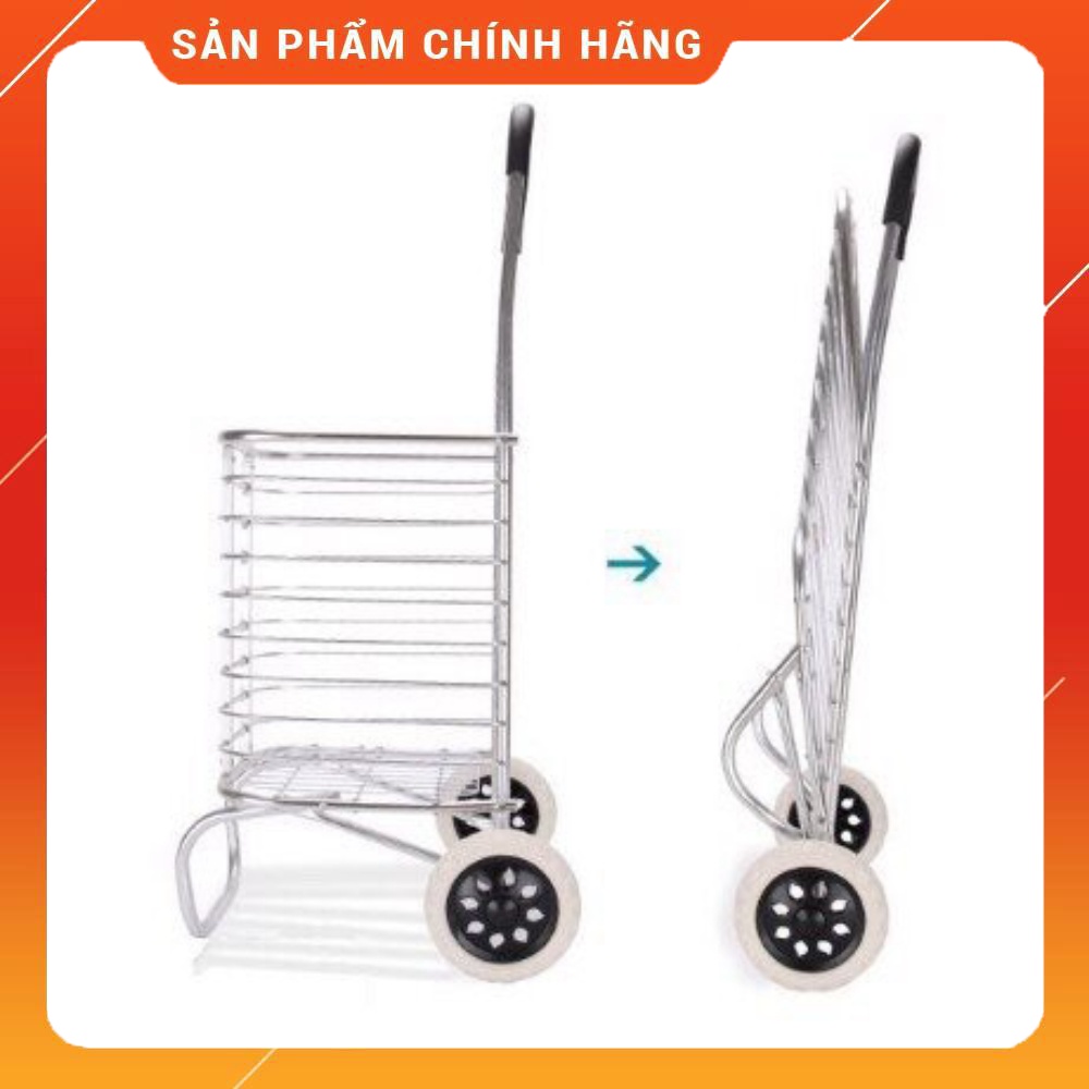 Xe Đi chợ , Siêu Thị, Đi Chợ Có Giỏ Hàng Siêu đẹp cho các bà, các mẹ đi chợ - XDC01