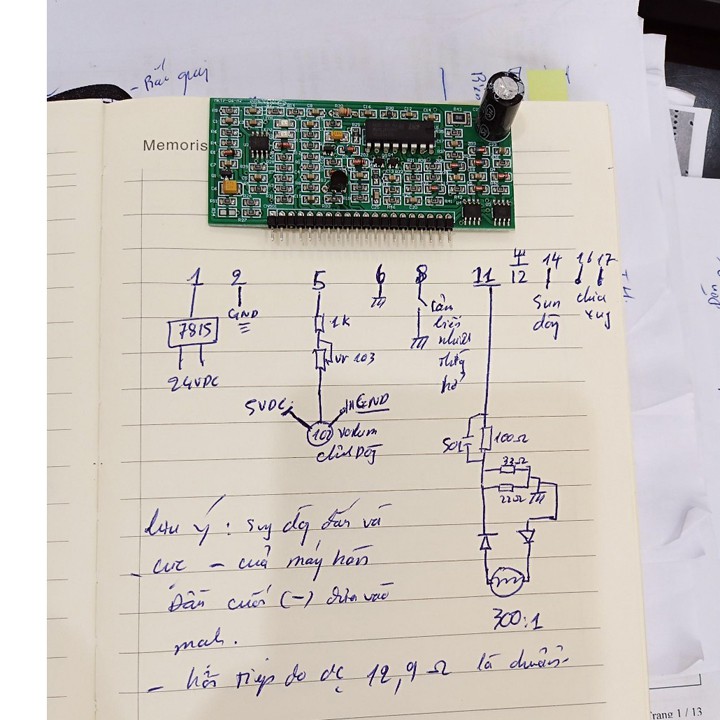 Bo xung máy igbt 1 bo 20 chân, cho kiểu máy. Chìa, fuji,kobe, marler...