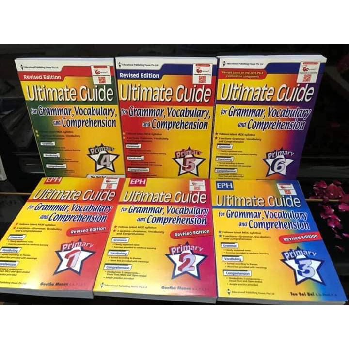 ULTIMATE GUIDE for Grammar, Vocabulary And Comprehension bộ 6 cuốn