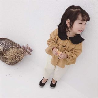 Áo baby doll cổ bèo bé gái