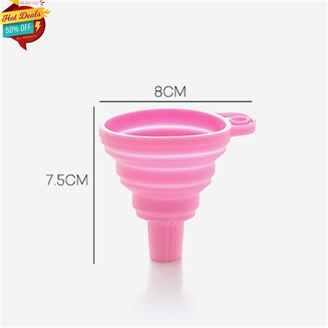 Phễu Silicone Cấp Thực Phẩm Có Thể Gấp Gọn