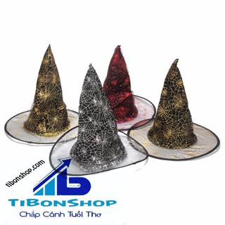 Trang Phục hóa Trang halloween-Mũ Phù Thủy 02