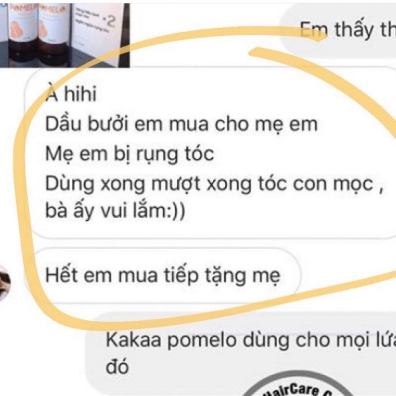 POMELO - xịt bưởi kích mọc tóc nhanh dài | BigBuy360 - bigbuy360.vn