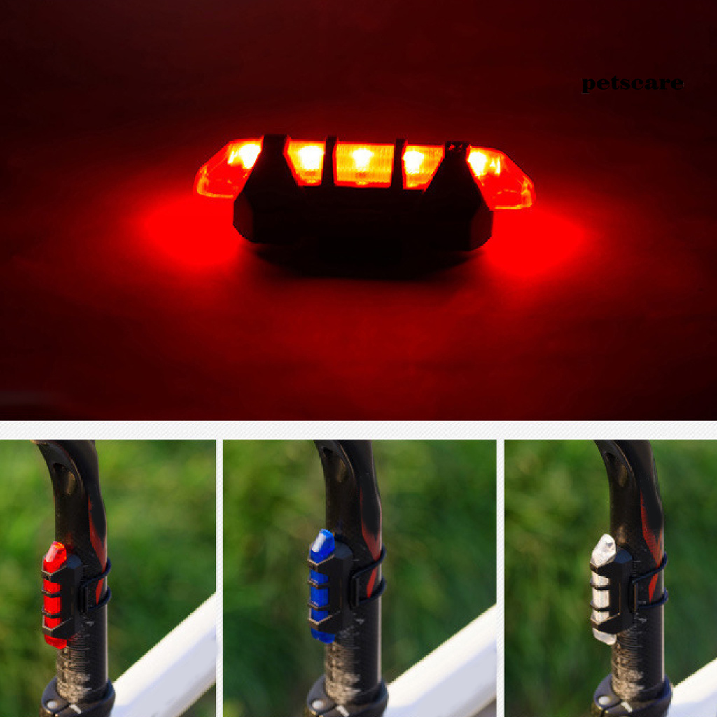 Đèn Xe Đạp Tiết Kiệm Năng Lượng Chống Nước Gắn Yên Sau Xe Đạp