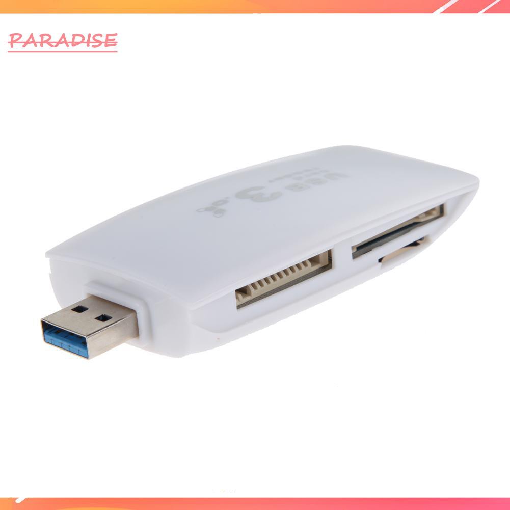 Bộ Chuyển Đổi Thẻ Nhớ Usb 3.0 Tốc Độ Cao / Đọc Thẻ Nhớ Sd Tf Cf Xd M2 Ms