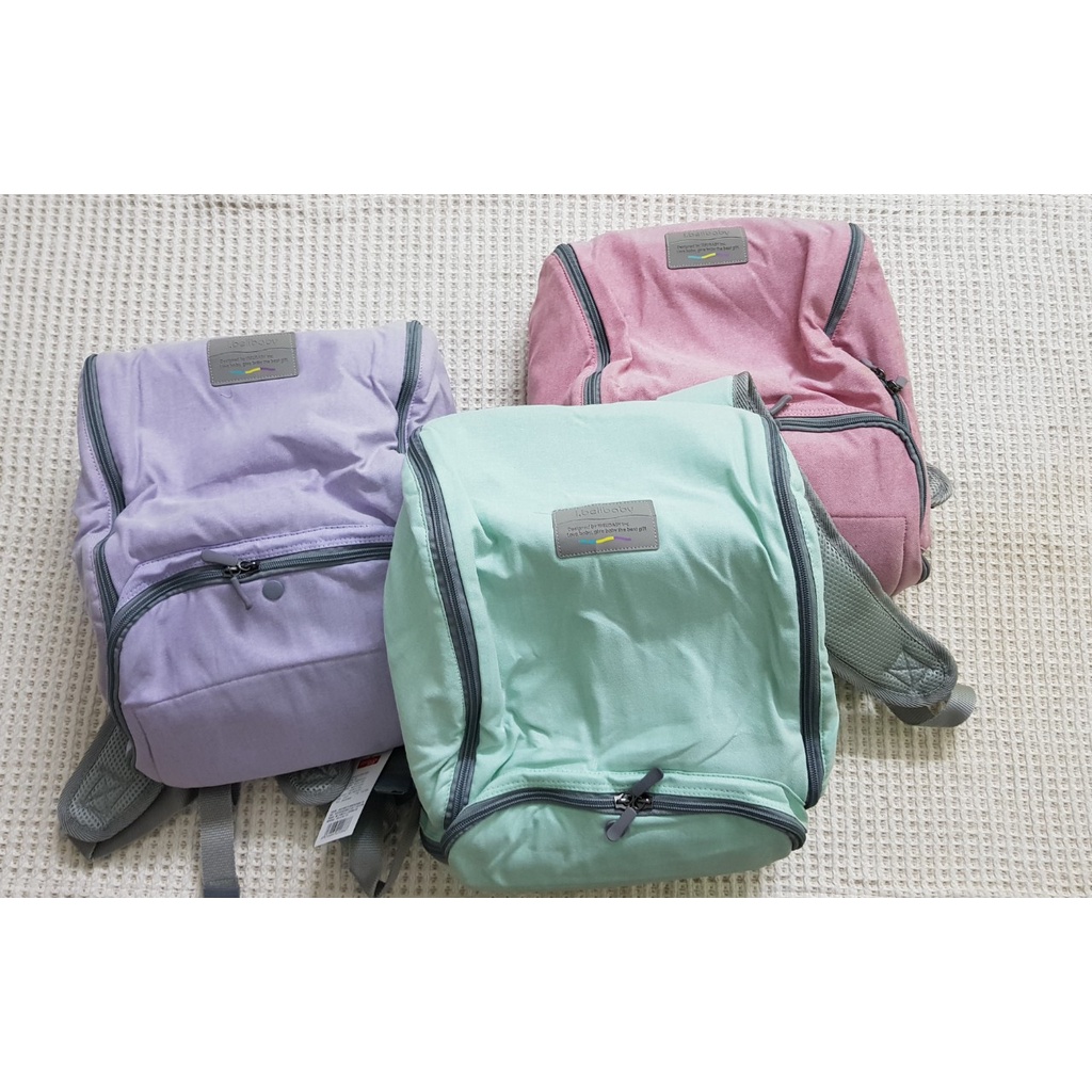 ĐỊU NGỒI &amp; BA LÔ BỈM SỮA IBELI BABY 2 IN 1