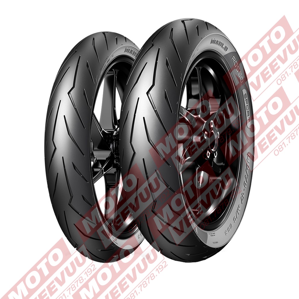 Vỏ lốp xe máy Pirelli 70/90-17 TL Diablo Rosso Sport (Lốp không ruột)