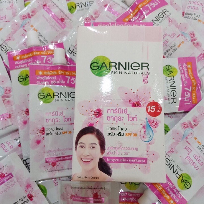 6 TUÝP KEM GARNIER - DƯỠNG DA CHỐNG NẮNG