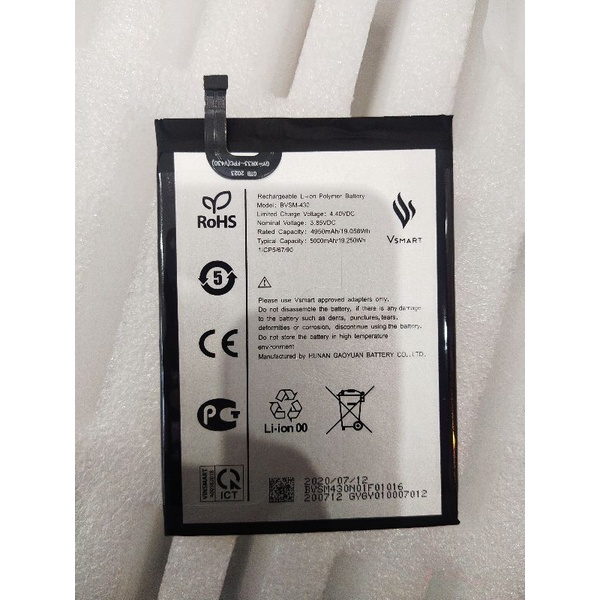 pin Vsmart joy3 / live4 Bvsm-430 chính hãng