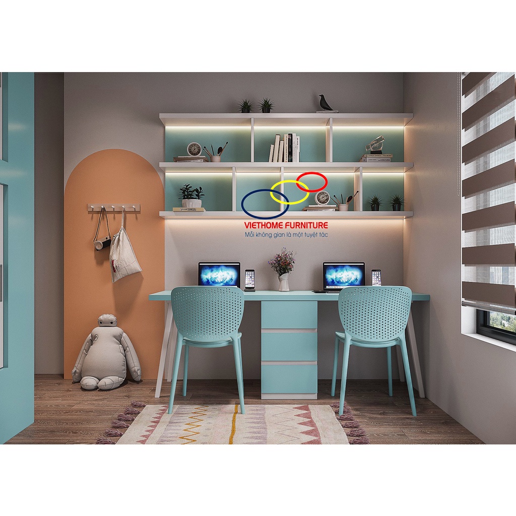 Giường tầng trẻ em Viethome phong cách hiện đại - Nội thất Viethome bảo hành & bảo trì sản phẩm 6 năm