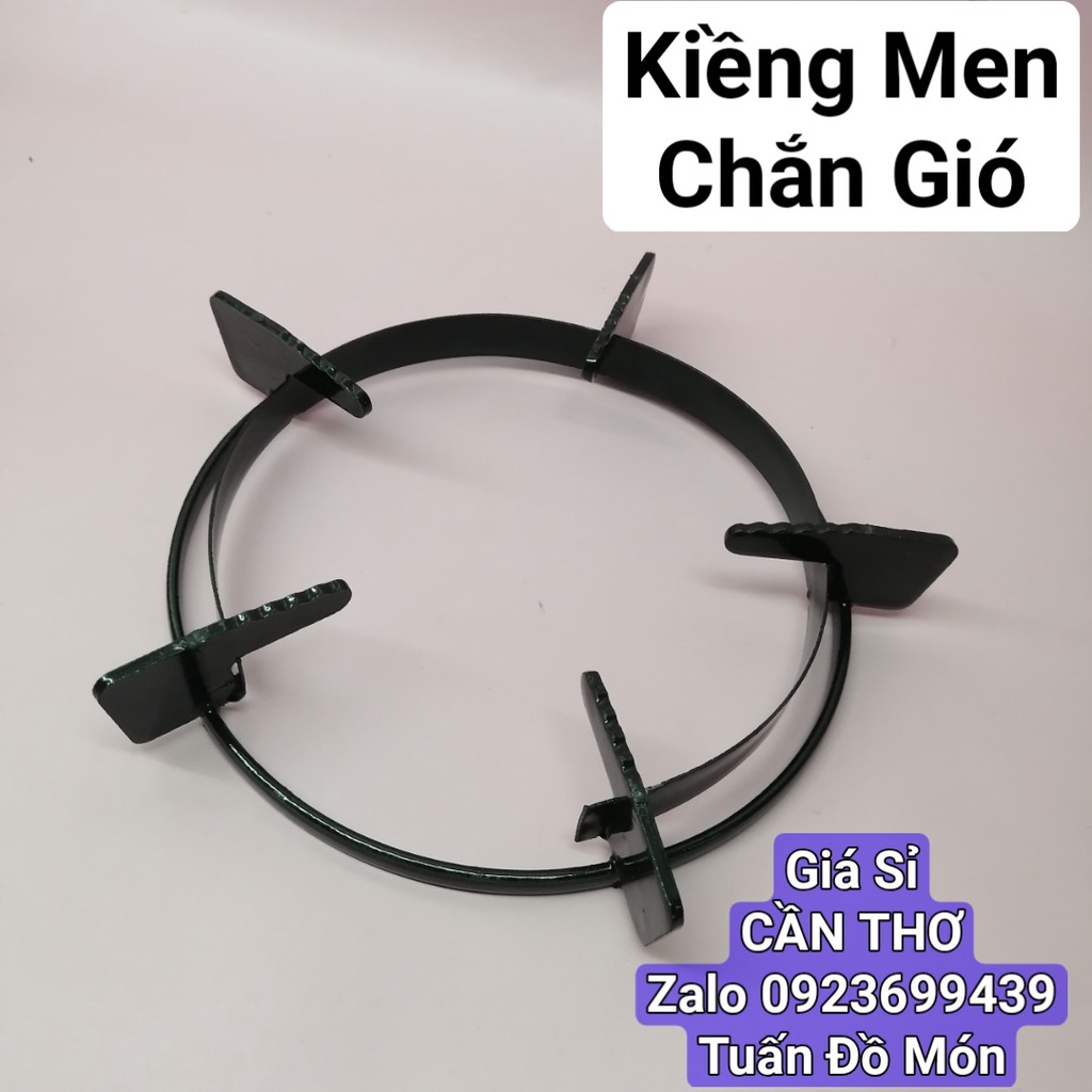 Kiềng men tích hợp chắn gió bếp gas dương kính [MỚI] phụ kiện phụ tùng linh kiện chính hãng