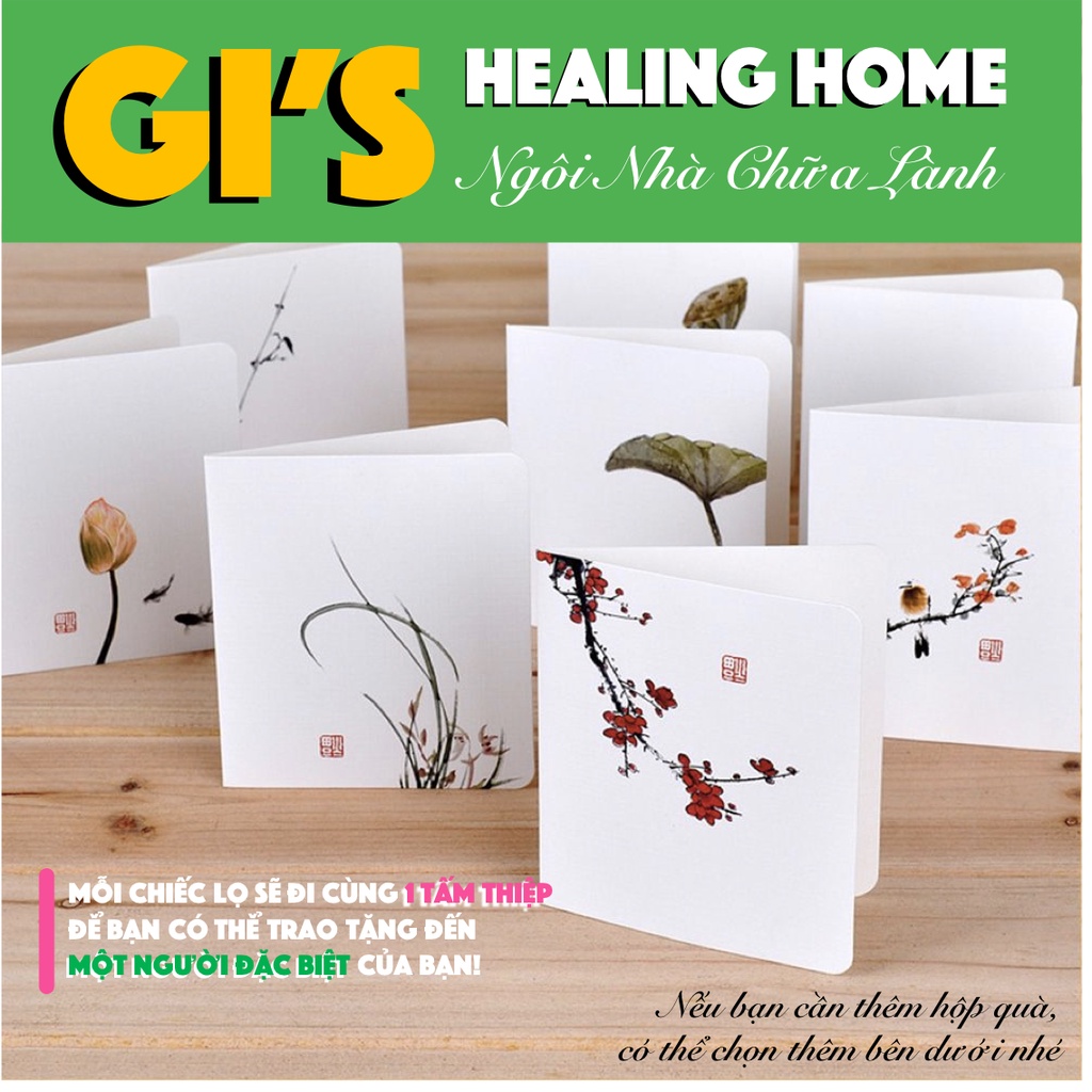 Lọ Đựng Bình An GI’S Healing Home – Ống Hít Tinh Dầu Giải Toả Cảm Xúc Tiêu Cực - Tinh Dầu Thiên Nhiên đầy đủ Dược Tính