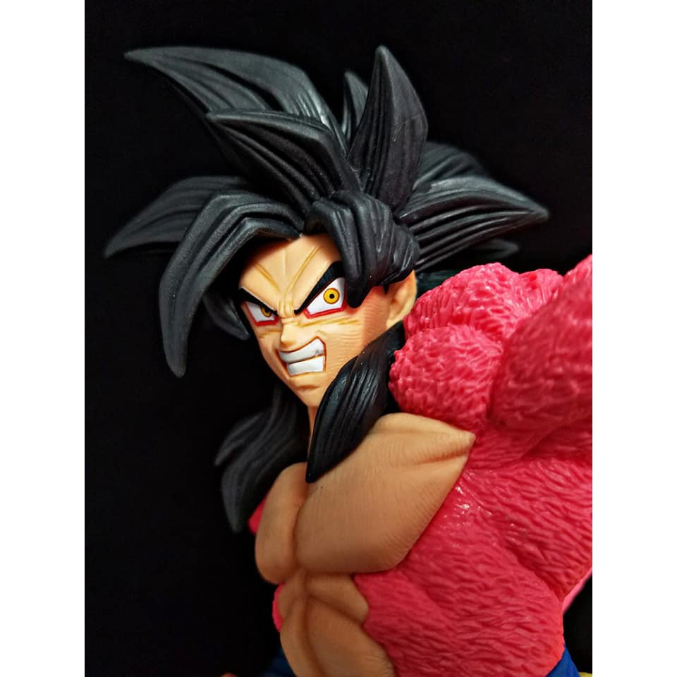 Mô hình Dragonball chính hãng - Songoku FES - Goku ssj4 + Black Goku Fes