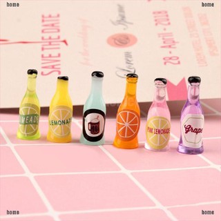 Bộ 6 Mô Hình Chai Rượu mini Tỉ Lệ 1 / 12