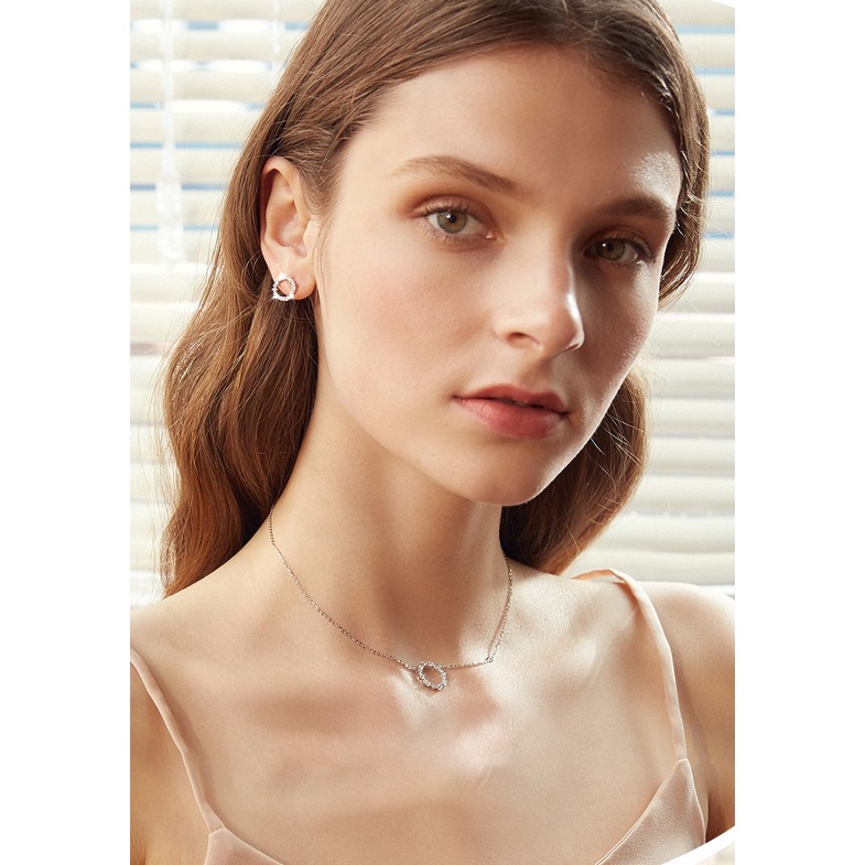 Dây chuyền SWAROVSKI Huyền thoại Biển xanh - DCSW014