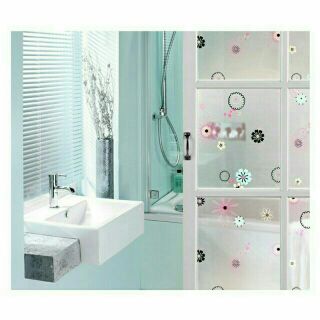 5m decal dán kiếng che nắng, che mờ hoa tròn