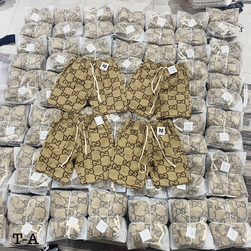 Quần short Kaki GC siêu nét - Quần gió thô nam chất siêu dầy dặn