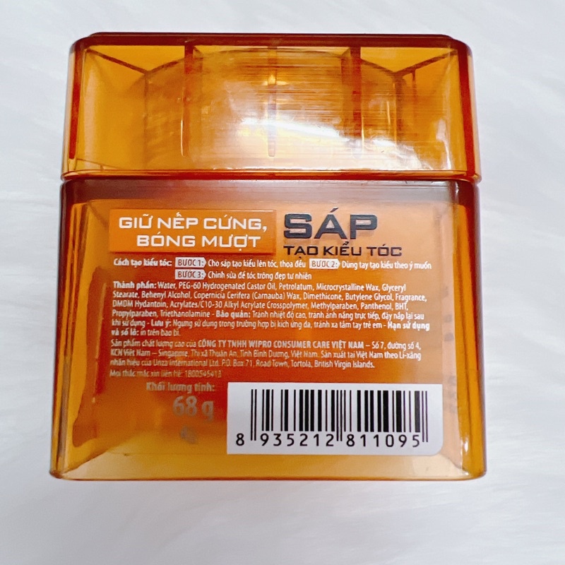 Gel tạo kiểu tóc Romano 150g - Sáp wax tóc giữ nếp cứng bóng mượt Romano 68g